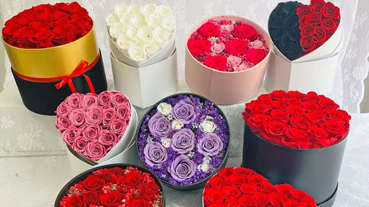 What Do White Dried & Black Preserved Roses Symbolize?