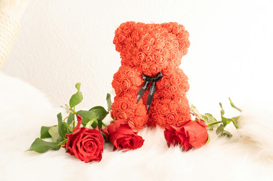 beautiful bear made of roses for special occasions