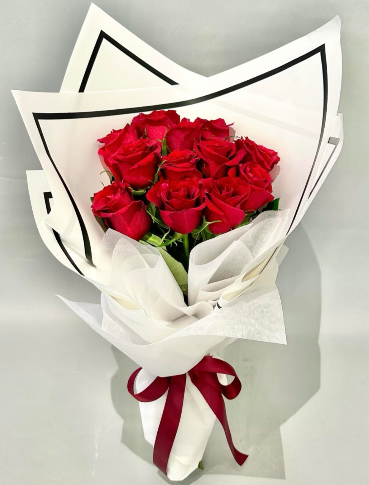Premium Dozen Red Roses