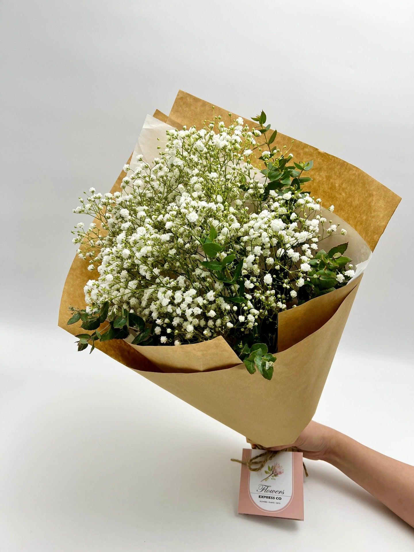 Flower Delivery Melbourne -Same Day Delivery Online Melbourne Florist -Baby_sbreathbouquet-Small- Flowers Express CO