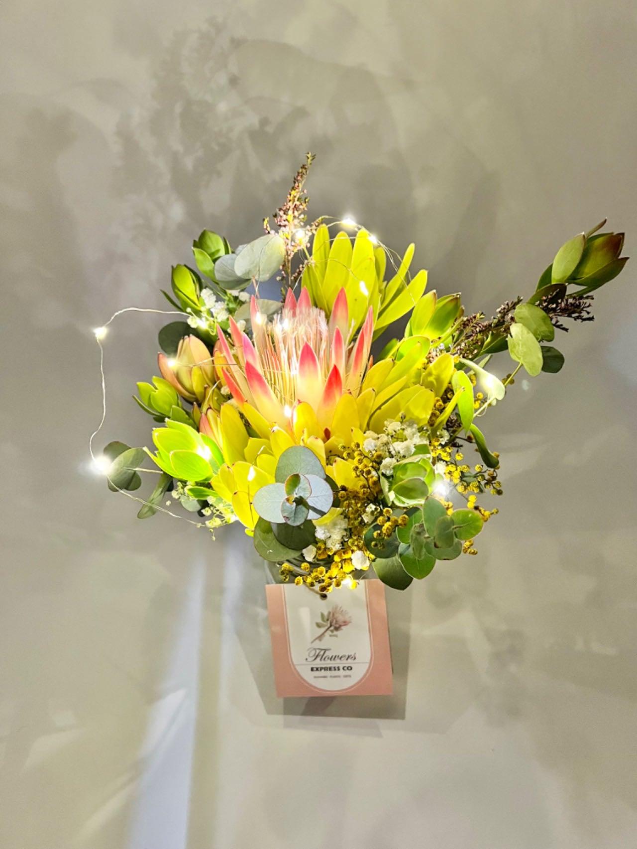 Flower Delivery Melbourne -Same Day Delivery Online Melbourne Florist -Native Mix Jar Small- Flowers Express CO