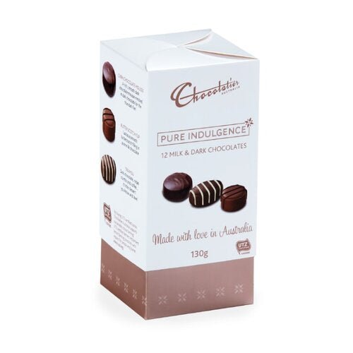 Chocolatier Australia Milk and Dark Assortment Gift Box
