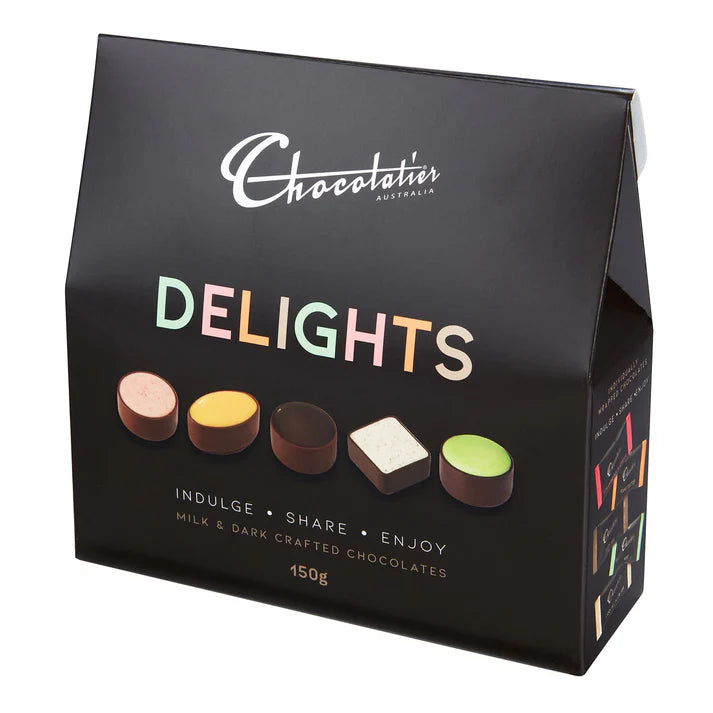 Chocolatier Australia Delights Milk & Dark Chocolate Gift Box
