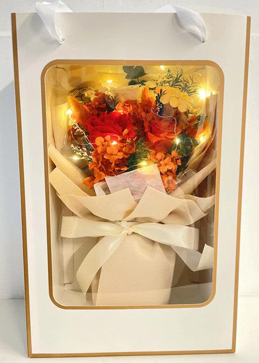 Flower Delivery Melbourne - Same Day Delivery Online Melbourne Florist -Fairy Light warm embrace bouquet -