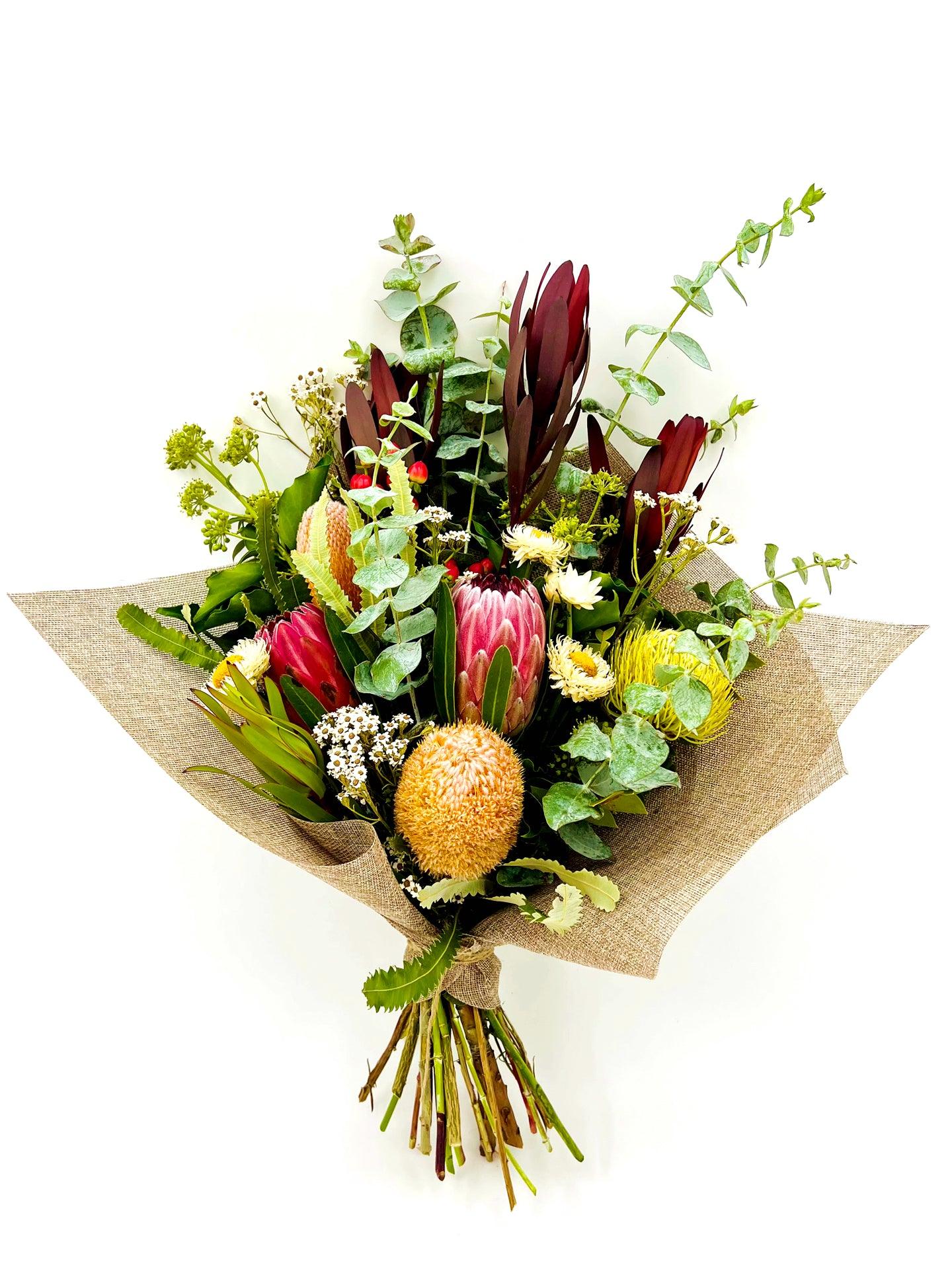 Flower Delivery Melbourne -Same Day Delivery Online Melbourne Florist -Native Mix Bouquet Large- Flowers Express CO
