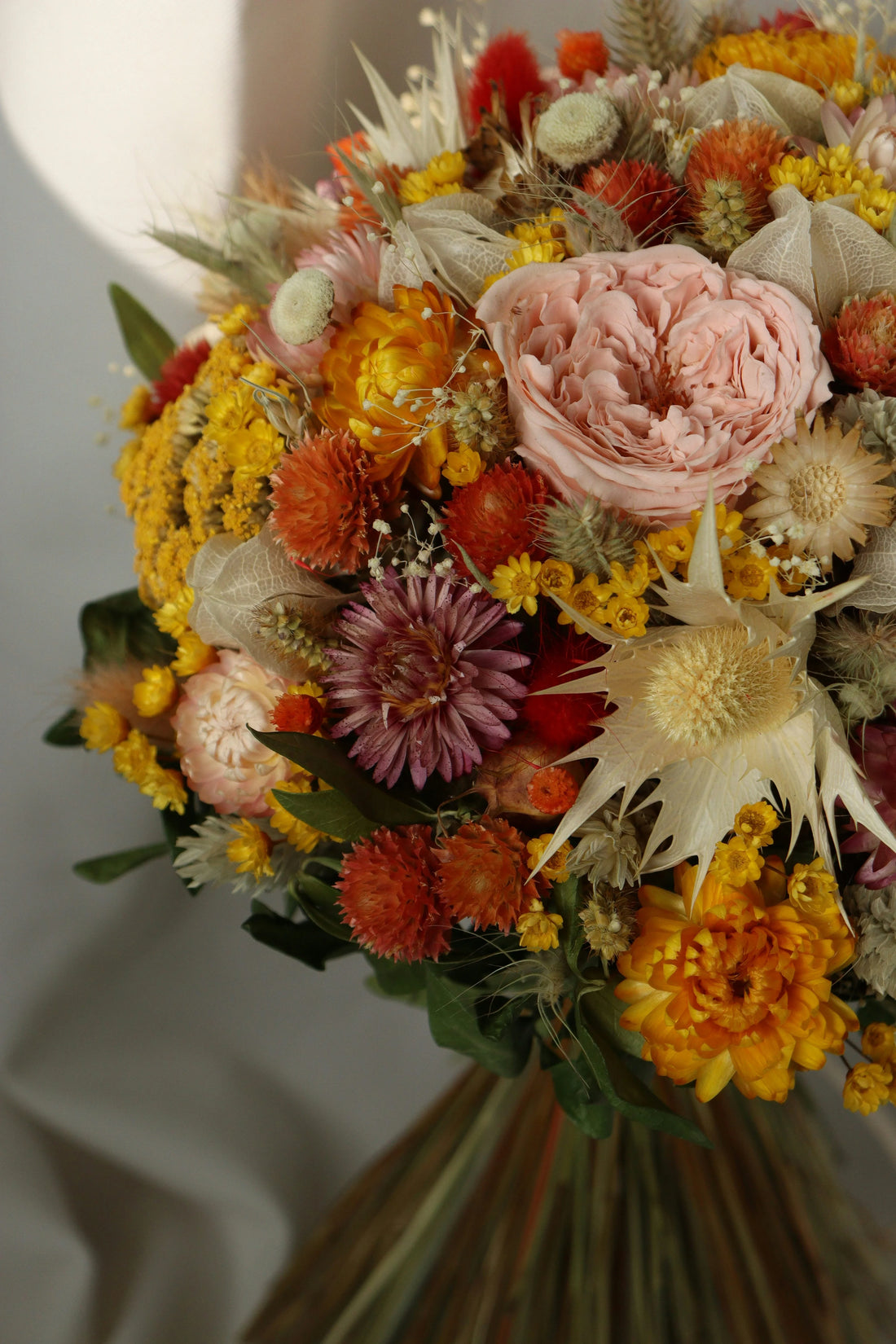 Stunning luxury money flower bouquet featuring peonies and cash.