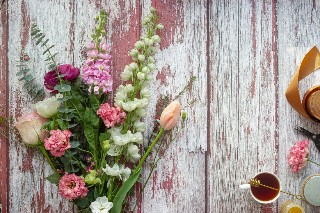 Stunning display of birth month flowers representing various months.