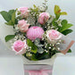 Flower Delivery Melbourne - Same Day Delivery Online Melbourne Florist  - Blushing Bloom Box- Flowers Express CO