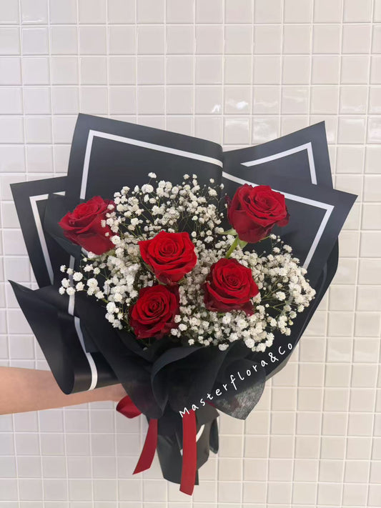 Romantic Love (5 roses)