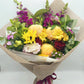 Flower Delivery Melbourne -Same Day Delivery Online Melbourne Florist  -Large Orange & Red Bouquet - Flowers Express CO