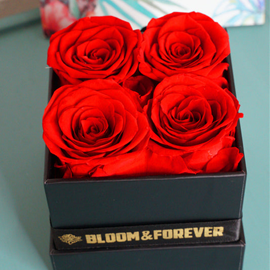 Mini Square Eternal Rose Gift Box