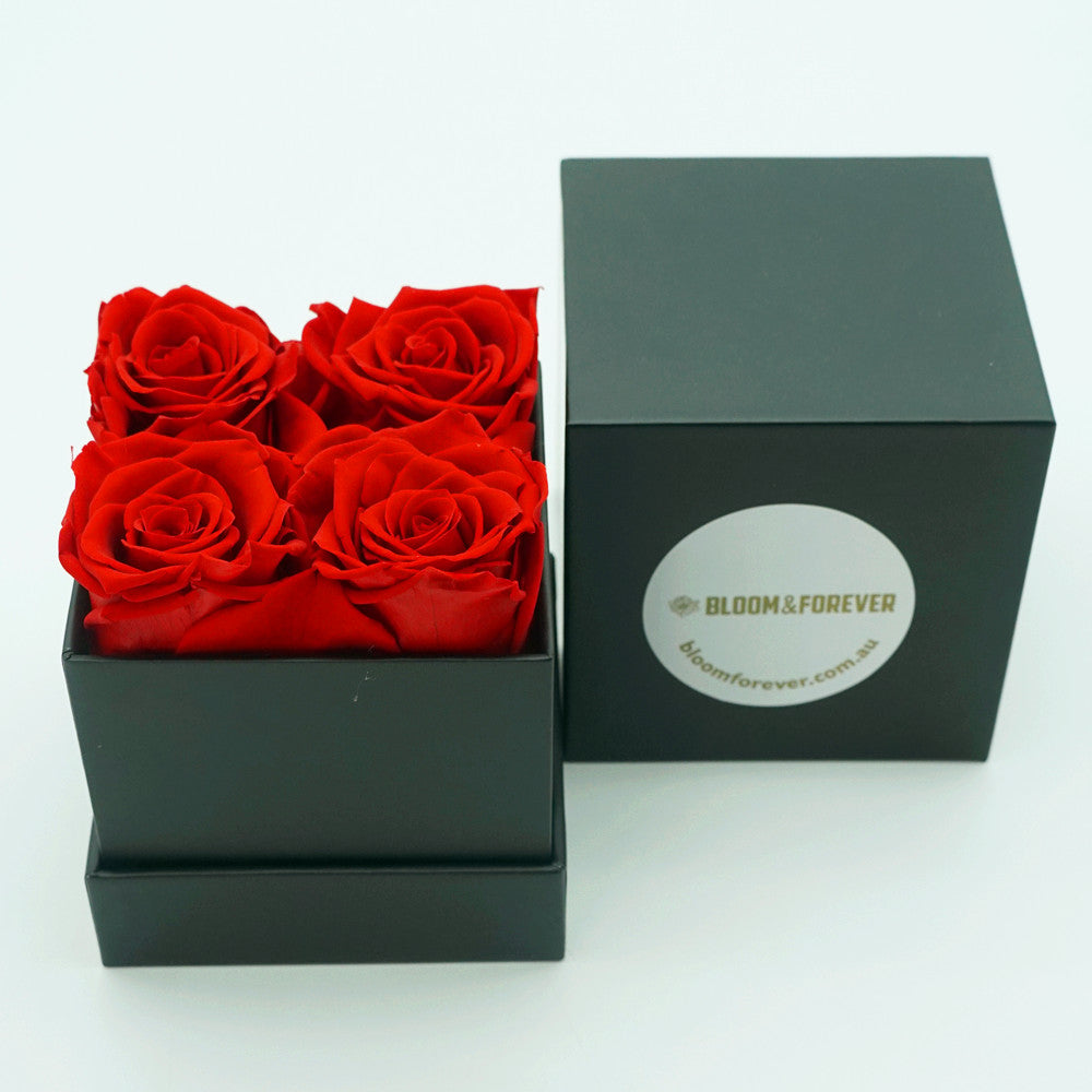 Mini Square Eternal Rose Gift Box