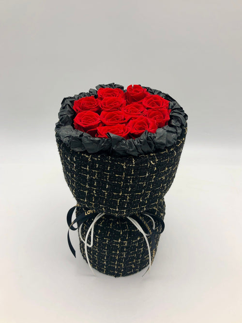 Everlasting Rose Round Box