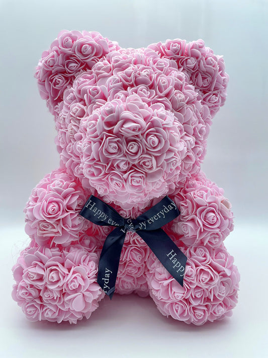 Flower Delivery Melbourne -Same Day Delivery Online Melbourne Florist  -Large Rose Bear-Pink- Flowers Express CO