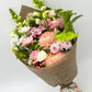 Flower Delivery Melbourne -Same Day Delivery Online Melbourne Florist  -Medium Pink & White Bouquet- Flowers Express CO