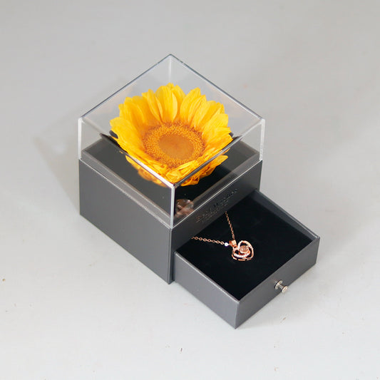 Eternal Sunflower Jewelry Drawer Box