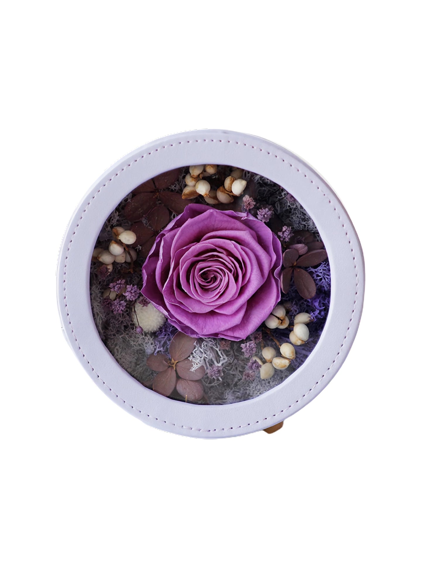 Preserved Blossom in Round Gift Box