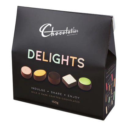 Chocolatier Australia Delights Milk & Dark Chocolate Gift Box