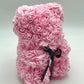 Flower Delivery Melbourne -Same Day Delivery Online Melbourne Florist  -Rose Bear (25cm)-Pink  - Flowers Express CO