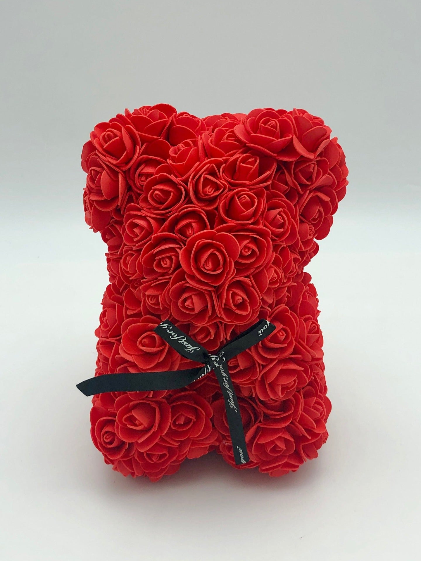 Flower Delivery Melbourne -Same Day Delivery Online Melbourne Florist  -Rose Bear (25cm)-Red- Flowers Express CO