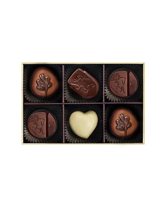 Belgium Chocolate Gift Box 6 Pieces - Flowers Express Co