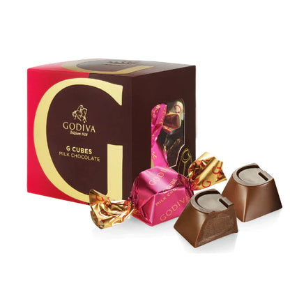 g cube milk chocolate truffles