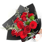 Flower Delivery Melbourne -Same Day Delivery Online Melbourne Florist  -Red Rose Bouquet- Flowers Express CO