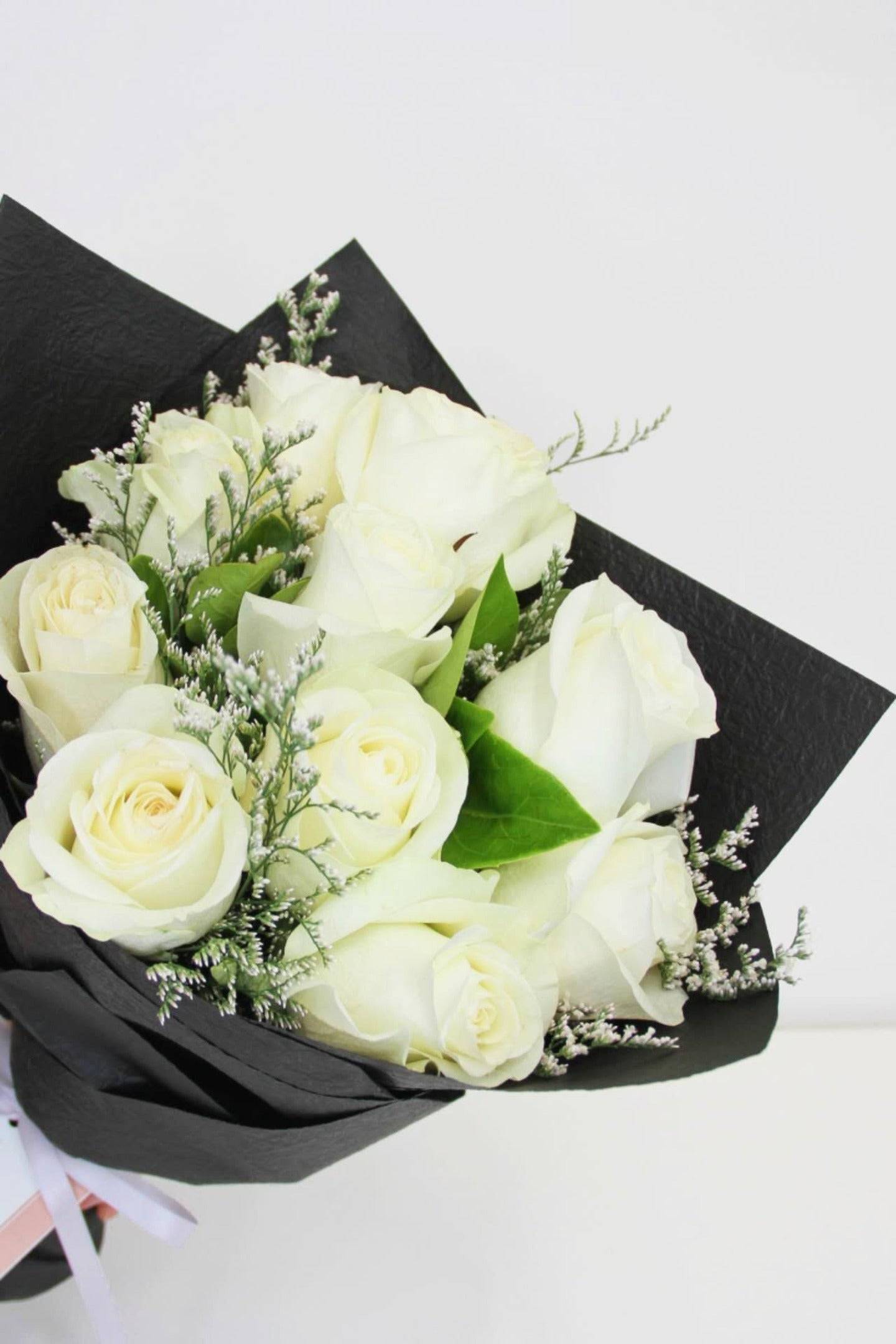 White Rose Bouquet